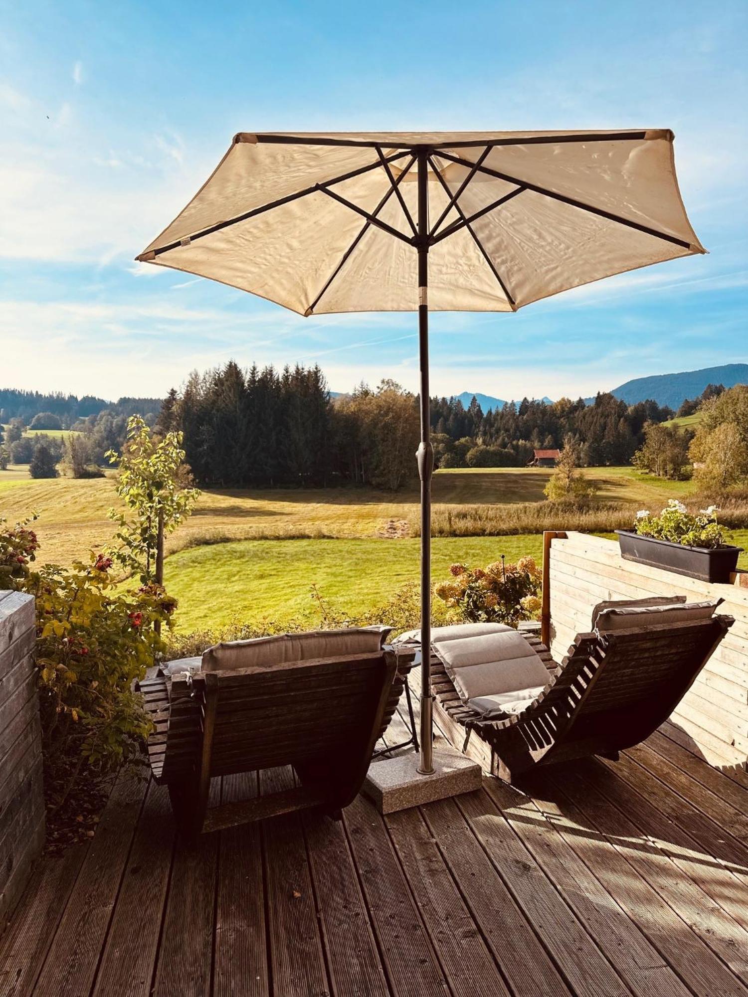 Alpen Wohlfuehlquartier Villa Bayersoien Exteriör bild
